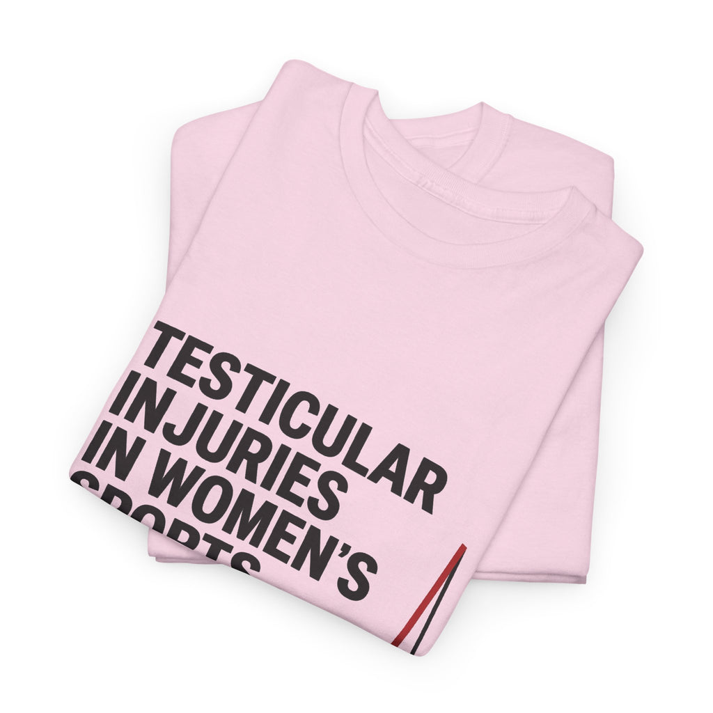 Testicular Injuries in Women’s Sports tee